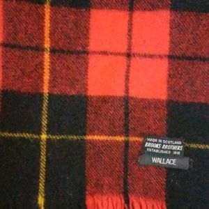 Brooks Brothers scarf.